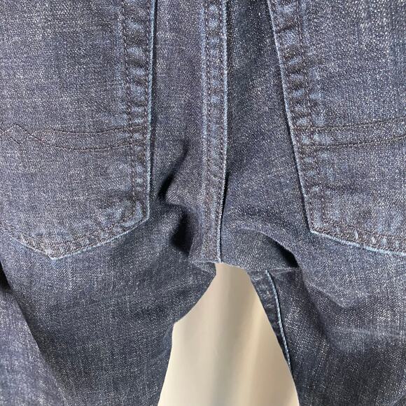 Lucky Brand 121 Heritage Slim Jeans Mens 28x32 Dark Wash Denim Mid Rise - Picture 11 of 16